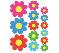 AutoStyle Foglio Adesivi Coloured Flowers - 24,5x32x5cm