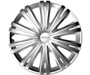 AutoStyle GIGA15 Set Copricerchio Giga 15 Silver, 4 pezzi