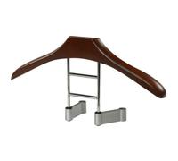 Autostyle HBA-67W - Appendiabiti in legno 45 cm, inclusi 4 adattatori 8/10/12 mm