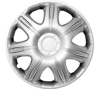 AutoStyle OPUS16 Set Copricerchio Opus 16 Silver, 4 pezzi