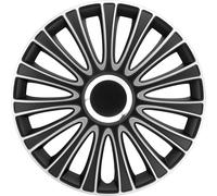 AutoStyle LEMANS 13 Set Copricerchio Lemans 13 Nero/Silver, 4 pezzi