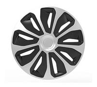 Autostyle Pp 5363Sb Set Di 4 Copricerchi Platin 13 Pollici Argento/Nero, Silver