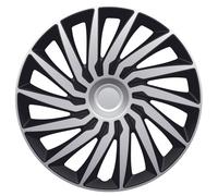 Autostyle Pp 5403Sb Set Di 4 Copricerchi Kendo 13 Pollici Argento/Nero, Silver