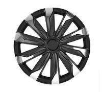AutoStyle Copricerchi 14" pollici cromo/nero Copricerchi Auto PP 5484CB