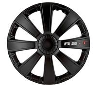 AutoStyle RST 13 Nero Set Copricerchio Rs-T 13 Nero, 4 pezzi