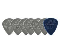 OVATION Diamond Picks Nylon Sharp Tip Plettri - Super Grip - appuntito - Set da 7 (6+1 pezzo Nylon Standard gratis) - 1,18 mm - sky gray - grigio - Made in Czech Republic
