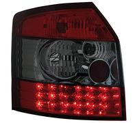 AUTOSTYLE Set di luci posteriori a LED compatibile con Audi A4 B6 Avant 2001-2004 - Rosso/Grigio