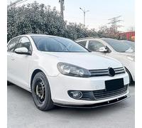 AutoStyle - Spoiler anteriore compatibile con Volkswagen Golf VI 2008-2012 escl. GTi/R (ABS nero lucido)