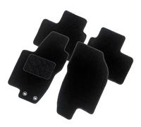 AutoStyle TM HY557 Tappetino in Moquette nero anteriore e Posteriore