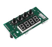 AutoSwan 1 Pezzo Luce da Palcoscenico LED Par Can Scheda Principale RGB 3in1 7 Canali per Scheda Programma Par 54X3W Scheda Madre Tensione 36V Facile Installazione