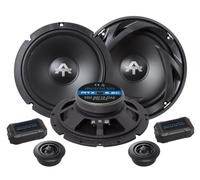 Autotek ATX 6.2C Kit Sistema 2 vie Altoparlanti Tweeter Woofer 16,5 cm 6,5"