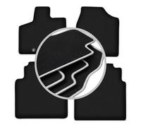 Autoteppiche CARLUX-SILVER für Chrysler Town&Country IV Minivan (2008-2016)