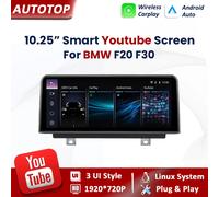 AUTOTOP 10.25 pollici Wireless Carplay Android Auto Linux Autoradio Per BMW 1 2 3 4 Serie F20 F21 F22 F30 F31 F32 F33 F34 Lettore multimediale Touch Screen con YouTube Online Airplay Autolink Mirror