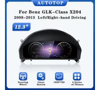 AUTOTOP 12.3 "Linux Car Digital Cluster per Mercedes Benz GLK 2008-2015 LCD Cruscotto Schermo Tachimetro Automatico Virtual Cockpit NTG 4.5