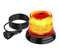 AUTOUTLET 12 LED 36W Luce Stroboscopica Magnetico Lampeggiante Emergenza 10-30 V,Conforme E9,32 Modalità di Illuminazione/Impermeabile IP56/Cavo da 5 M,Faro Rotante Arancione per Auto Trattore Camion