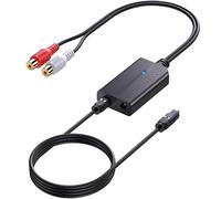 AUTOUTLET 192KHZ Convertitore Audio Digitale Analogico, Adattatore SPDIF a RCA Toslink Ottico DAC