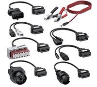 AUTOUTLET 8 Pezzi Set Cavi Diagnostici Universale,Kit Adattatori OBD2 OBD1 per Scanner,Cavo Adattatore Diagnostico per AutoCom Delphi CDP DS150Er