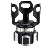 AUTOUTLET Espansore Portabicchieri per Auto, Adattatore Universale Regolabile per Tazze, Bottiglie e Bevande,Design Elastico con Base Adattabile (7,1-9,5 cm)/Materiale ABS