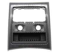 Autovetture Uscita Aria Per BMW Serie 3 E90 E91 2005 2006 2007 2008-2012 Cornice Esterna Del Condizionatore Posteriore, Rivestimento Posacenere(-Carbon ModelB)