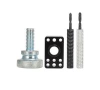 AUTOVIC Chitarra Tuner Drill Jig per Pin-Mount 6-In-Line Machine Heads - Compatibile con Fender Stratocaster/Telecaster & Squier Chitarre Elettriche