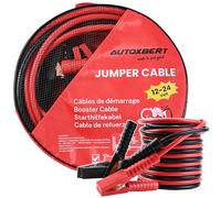 AUTOXBERT Cavo di avviamento, 2 x 4 m, cavo di avviamento, per auto, camion, batteria