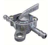 AUTOZOCO Valvola a benzina universale per motori a combustione, chiave combustibile, rubinetto del serbatoio della benzina, valvola benzina per motocicletta, on/off, chiusura serbatoio, 6 mm