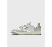 AUTRY Medalist Scarpe da Uomo in Pelle e camoscio AULM BW05 Bianco - Beige/Grigio