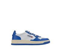 Autry Blue Leather Low Top Sneakers - EU38/US8