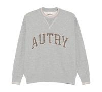 Autry - Cotton Logo Sweatshirt - -Sweatshirts & Hoodies -Donna -Grigio -M
