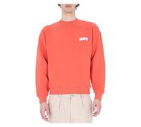 Autry - Felpa girocollo in cotone con logo - -Sweatshirts & Hoodies -Uomo -Rosso -XL