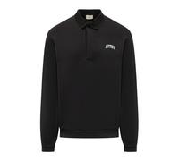 Autry - Felpa Polo Oversize - -Sweatshirts & Hoodies -Uomo -Nero -L