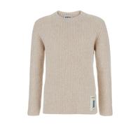 Autry - Maglioni alla moda con Dettaglio Girocollo - - Knitwear - Uomo - Beige - L