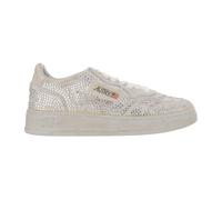 Autry medalist Bloom scarpe da donna in camoscio e strass AULW NA01 ghiaccio