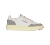AUTRY Medalist Scarpe da Uomo in Pelle e camoscio Alum FT01 Bianco e Vapore (Sistema Taglie Calzature EU, Adulto, Numero, Media, 43)