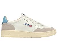AUTRY Medalist Low in Suede e Pelle Bianca e Forget Uomo Celeste, 46
