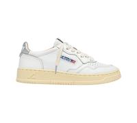 AUTRY Medalist Scarpe Sneakers Unisex in Pelle TB02 Bianco e Argento (Sistema Taglie Calzature EU, Adulto, Numero, Media, 38)