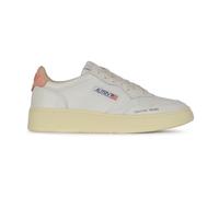 AUTRY Medalist Scarpe Sneakers da Donna in Pelle AULW DL03 Bianco e Pesca (Sistema Taglie Calzature EU, Adulto, Donna, Numero, Media, 36)