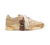 Autry - Medalist Low Super Vintage - - Shoes - Donna - Beige - 37 EU