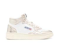 Autry - Medalist Mid Bicolor High Top Sneakers - - Shoes - Donna - Bianco - 37 EU