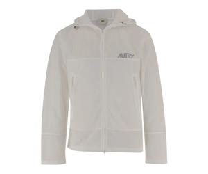 Autry - Nylon Jacket With Logo - -Jackets -Uomo -Bianco -M
