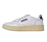 AUTRY Scarpe Sneakers Donna in Pelle Bianco-Nero AULM LL22 (37)