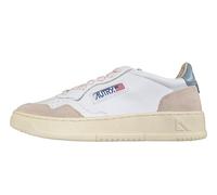 AUTRY Scarpe Sneakers Donna in Pelle e camoscio AULW LS12 Bianco e Blu Non Ti scordar di Me