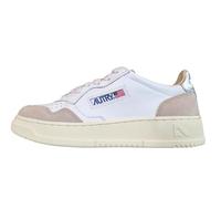 AUTRY Scarpe Sneakers Donna in Pelle e camoscio Bianco AULM LS74 Bianco Argento