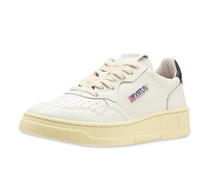 AUTRY Scarpe Sneakers Unisex in Pelle Bianco-Nero AULM LL22 (Numeric_44)
