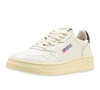 AUTRY Scarpe Sneakers Unisex in Pelle Bianco-Nero AULM LL22 (Numeric_45)