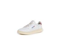 AUTRY Scarpe Sneakers Uomo in Pelle AULMLL21 Bianco-Rosso (Numeric_41)