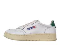 AUTRY Scarpe Sneakers Uomo in Pelle Bianco Aum LL20 Bianco - Verde (Numeric_44)