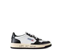 Autry - Sneakers Bianche Design Bicolore Perforato - - Shoes - Uomo - Nero - 43 EU