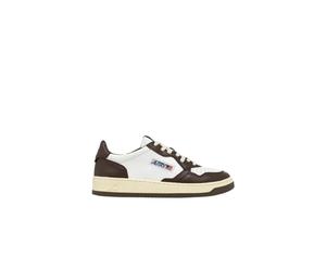 Autry - Sneakers Bicolor Pelle Bianco Castagna - - Shoes - Uomo - Bianco - 44 EU