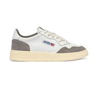 AUTRY Medalist Scarpe da Uomo in Pelle e camoscio Alum FT15 Bianco e Cemento 44